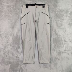 Mountain Hard Wear Pants Men M Gray Straight Hiking Climbing Outdoor Solid 30x29
